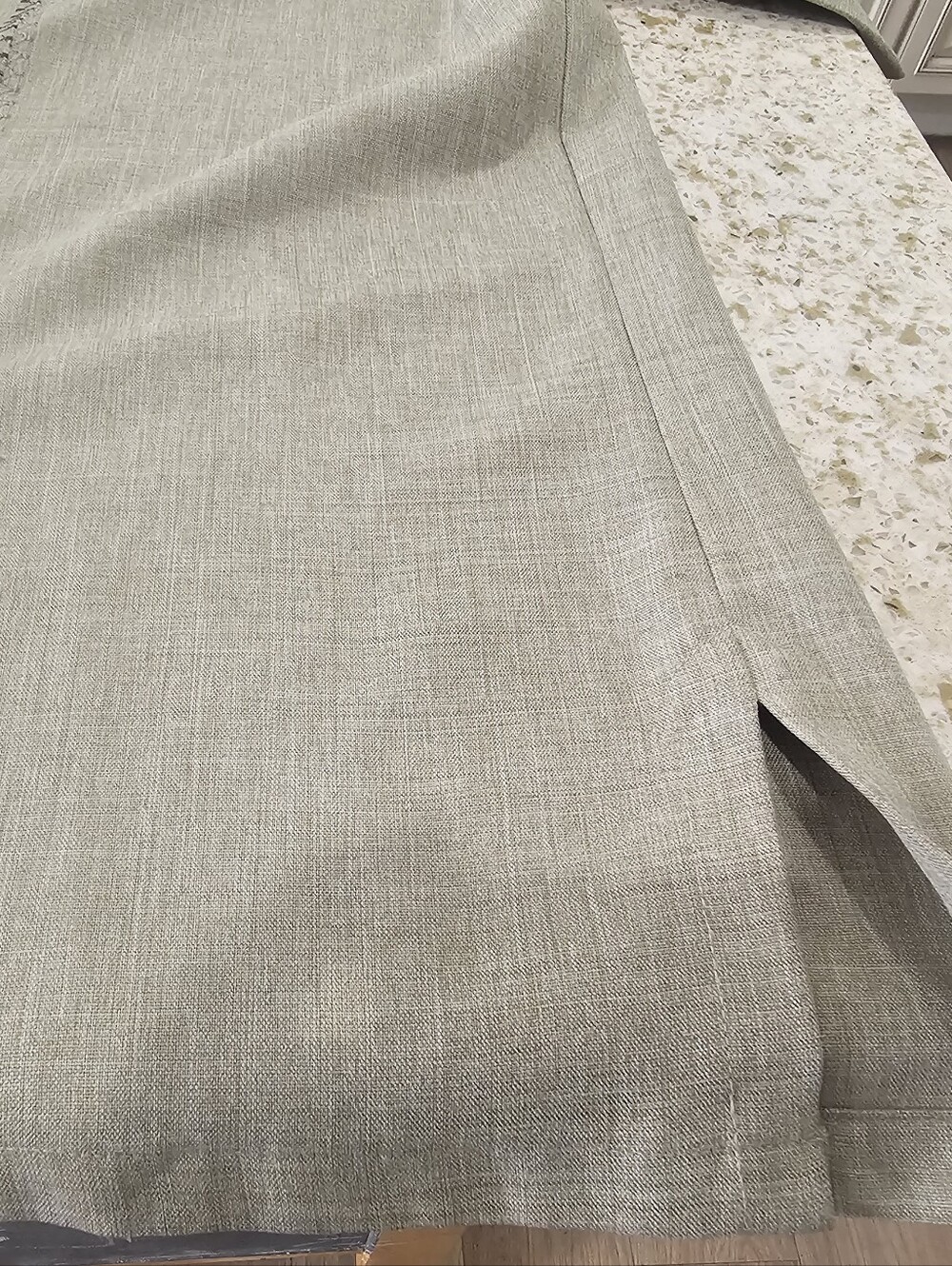 Men's 2xl Light Sage Button-Up Camp Shirt - Picture 4 of 5